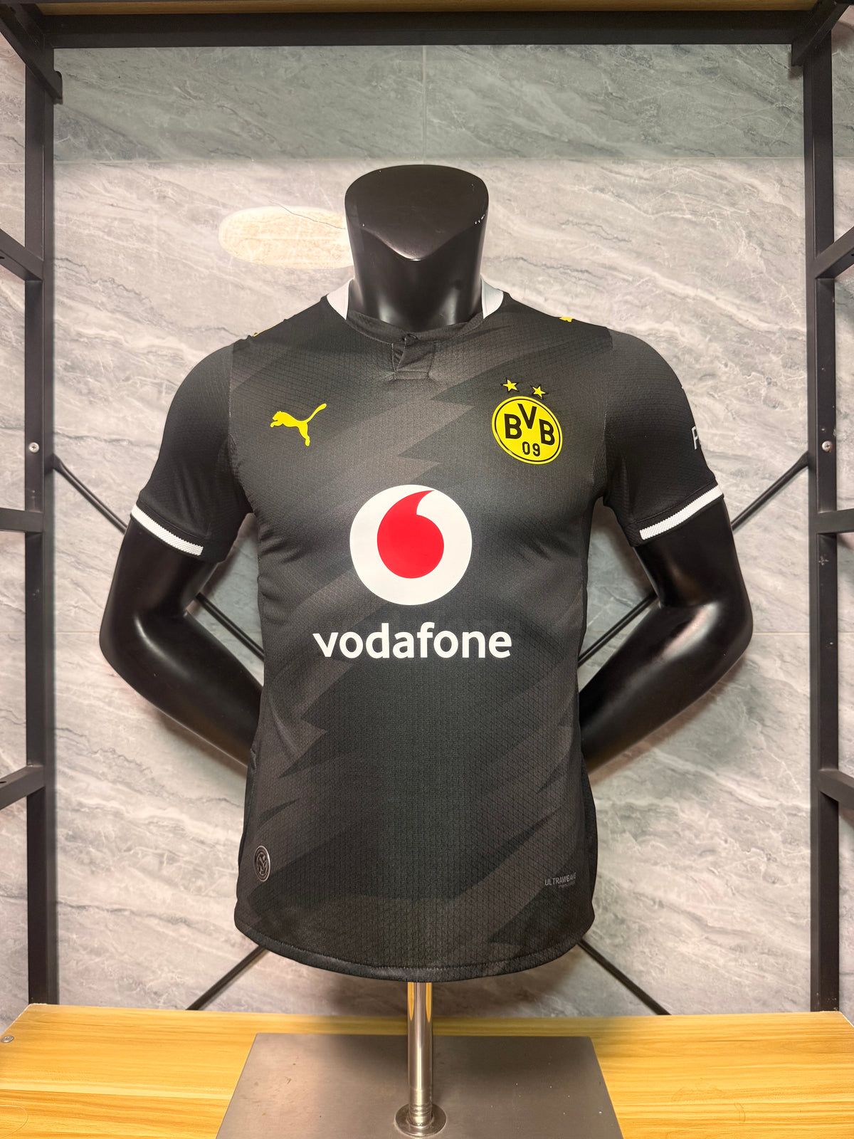 Borussia Dortmund 2026/27 Black Away Shirt — Player Version — photo 1