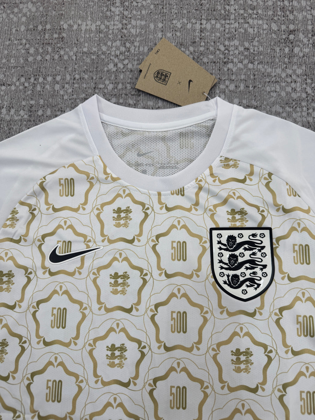 England 2026 White 500 Special-Edition Shirt — Fan Version — photo 1