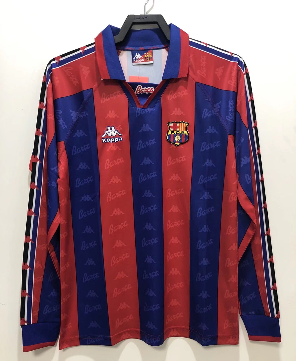 FC Barcelona 1996/97 Home Long-Sleeve Shirt — Retro Version — photo 1