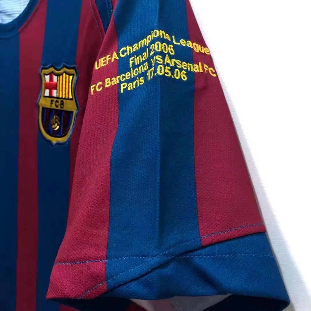 FC Barcelona 2005/06 Home Champions League Shirt — Retro Version — photo 5
