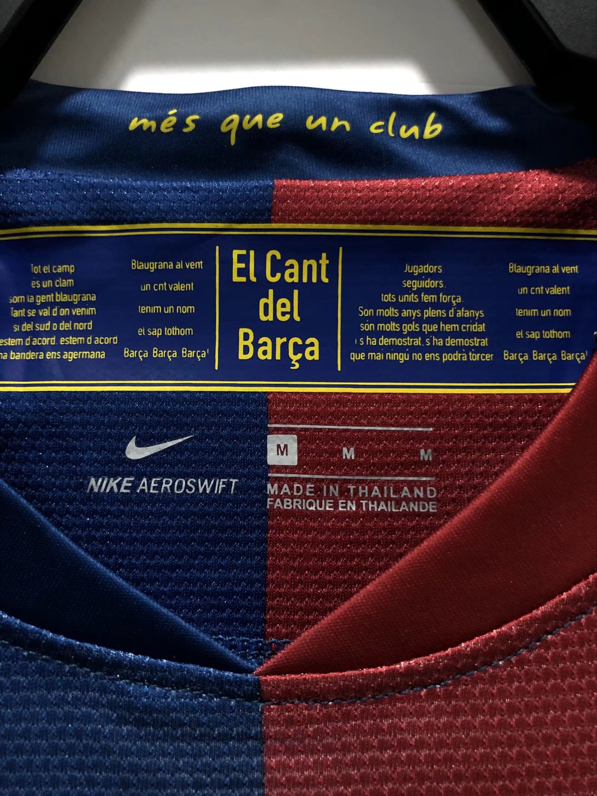 FC Barcelona 2008/09 Home Champions League Final Long-Sleeve Shirt — Retro Version — photo 3