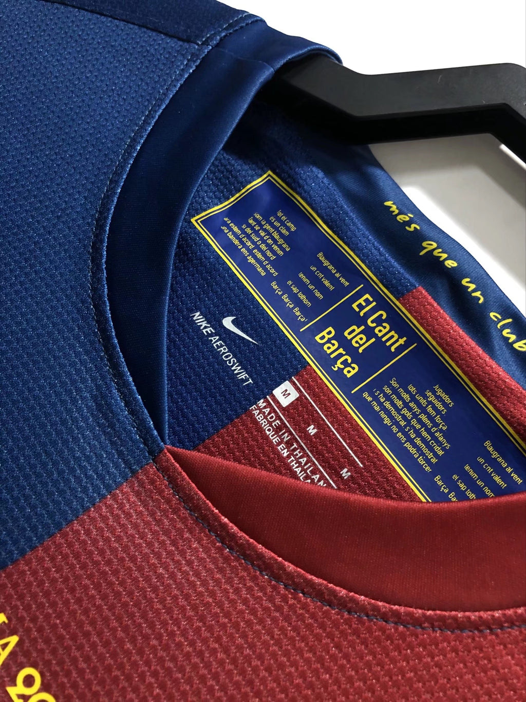 FC Barcelona 2008/09 Home Champions League Final Long-Sleeve Shirt — Retro Version — photo 6