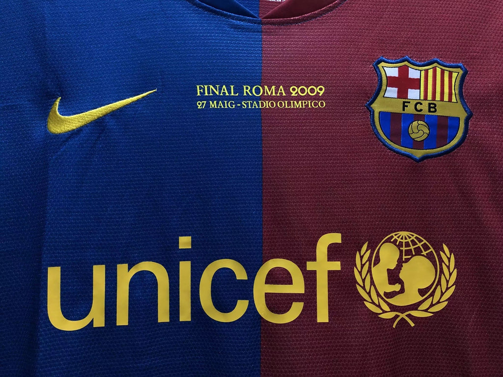 FC Barcelona 2008/09 Home Champions League Final Long-Sleeve Shirt — Retro Version — photo 7