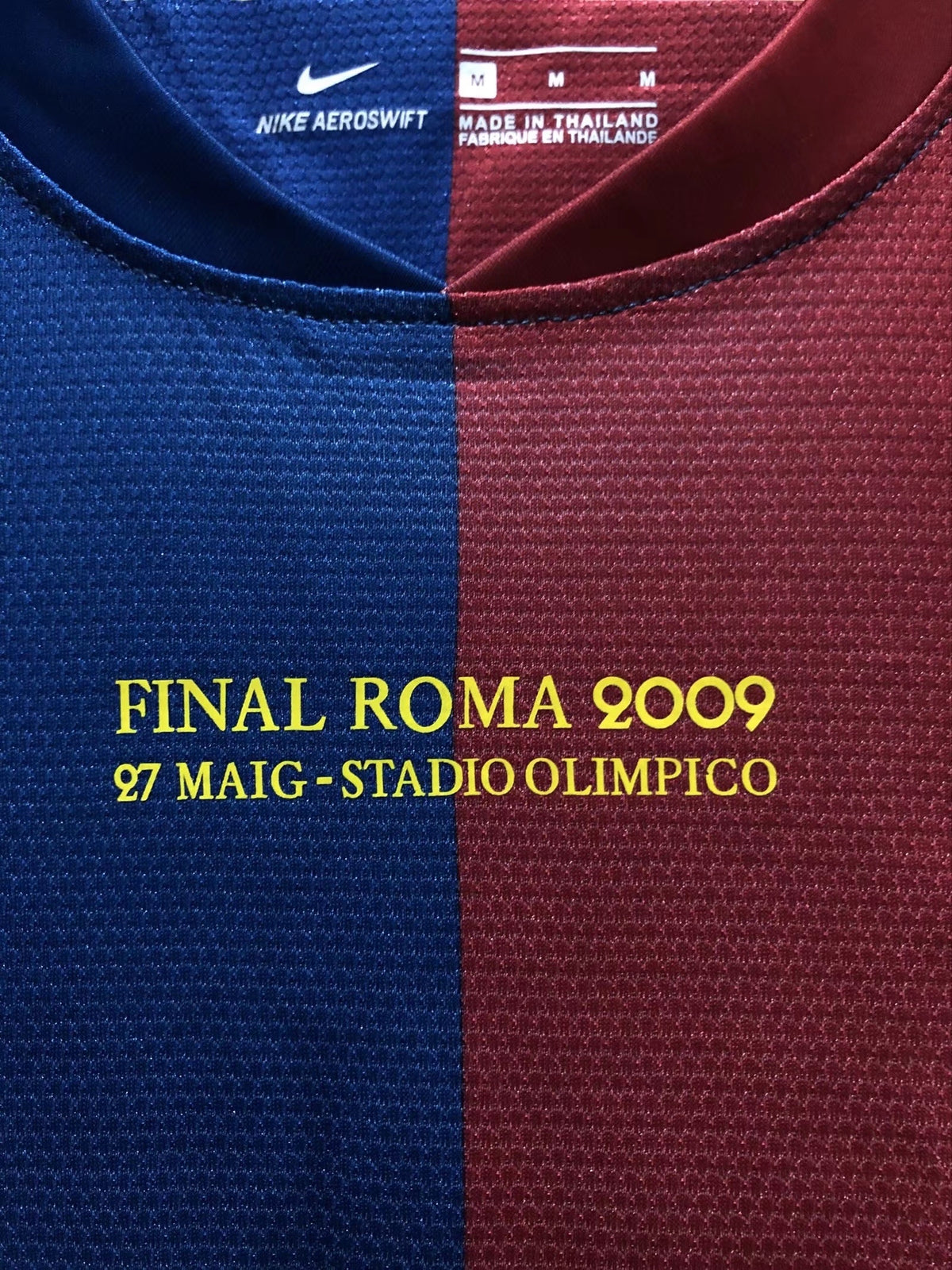 FC Barcelona 2008/09 Home Champions League Final Shirt — Retro Version — photo 10