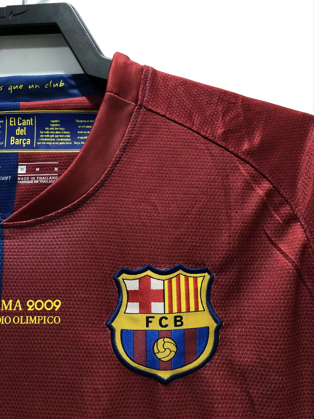 FC Barcelona 2008/09 Home Champions League Final Shirt — Retro Version — photo 11