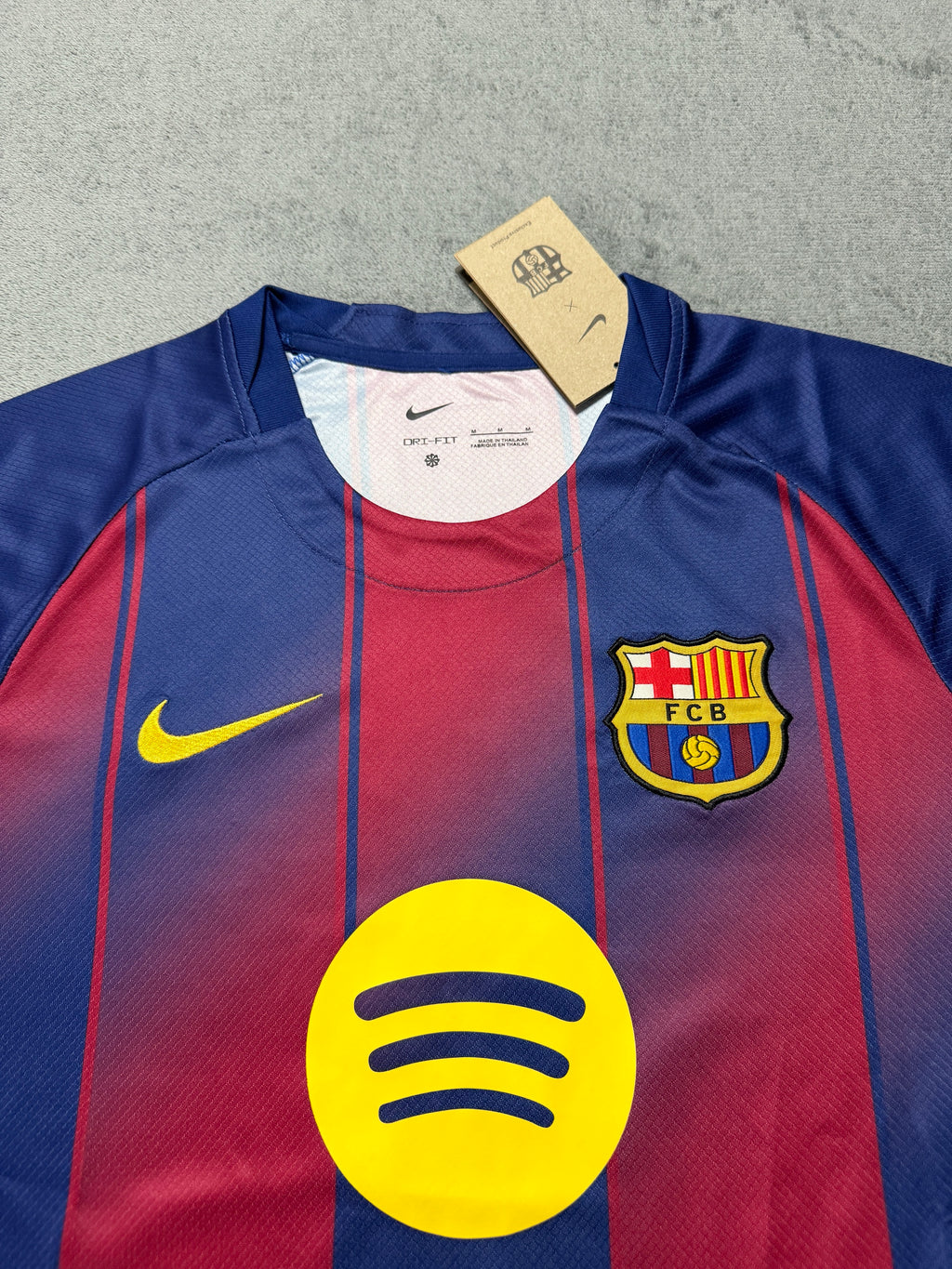FC Barcelona 2025/26 Blue and Burgundy Home Shirt — Fan Version — photo 1