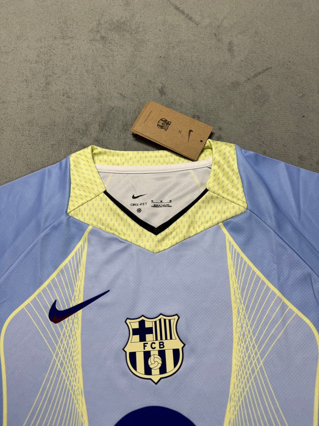 FC Barcelona 2025/26 Light Blue Pre-Match Training Shirt — photo 1