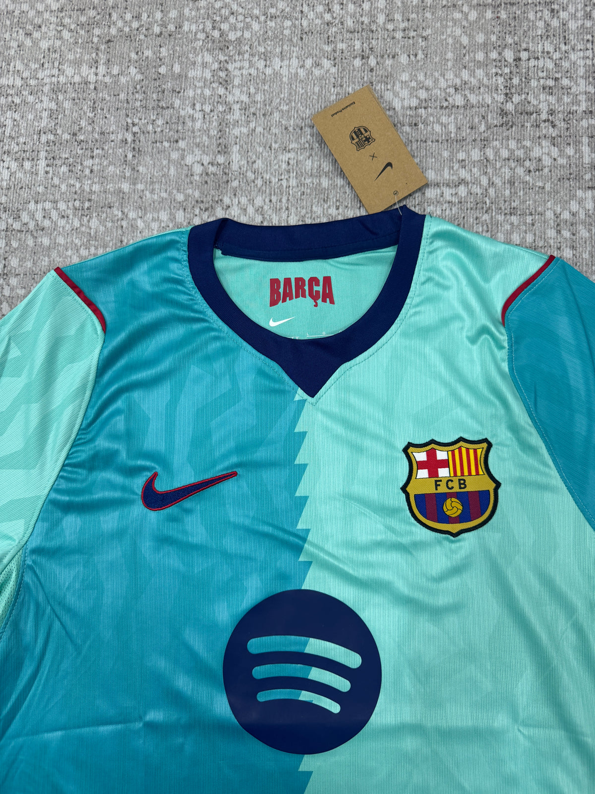 FC Barcelona 2026/27 Aqua Third Shirt — Fan Version — photo 1