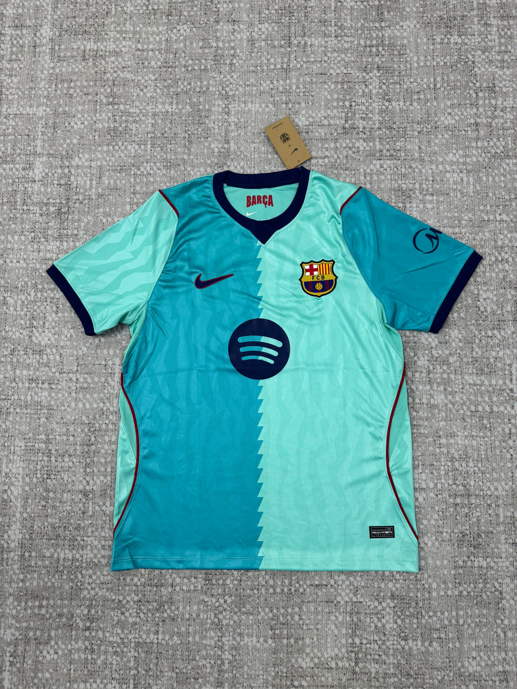 FC Barcelona 2026/27 Aqua Third Shirt — Fan Version — photo 2