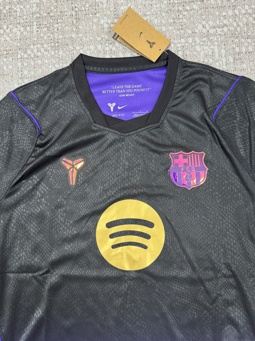 FC Barcelona 2026/27 Black and Purple Away Shirt — Fan Version — photo 1