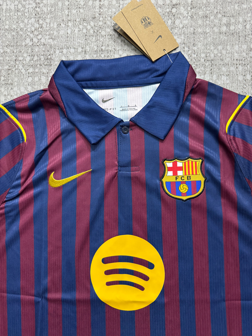 FC Barcelona 2027/28 Navy and Burgundy Home Shirt — Fan Version — photo 1