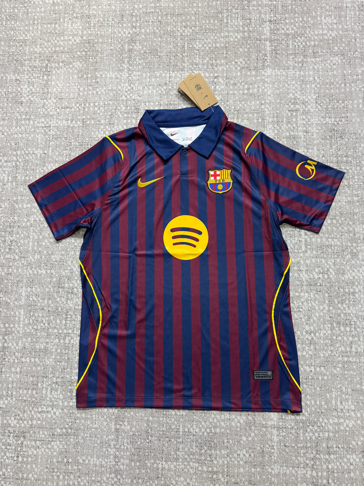 FC Barcelona 2027/28 Navy and Burgundy Home Shirt — Fan Version — photo 2