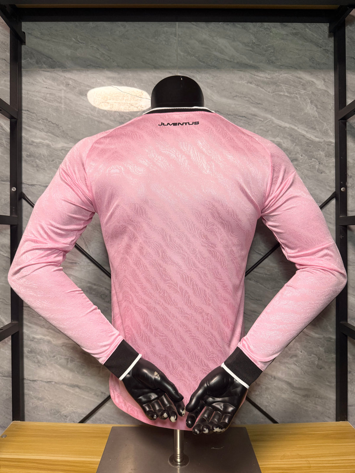 Juventus 2026/27 Pink Away Long-Sleeve Shirt — Player Version — photo 2