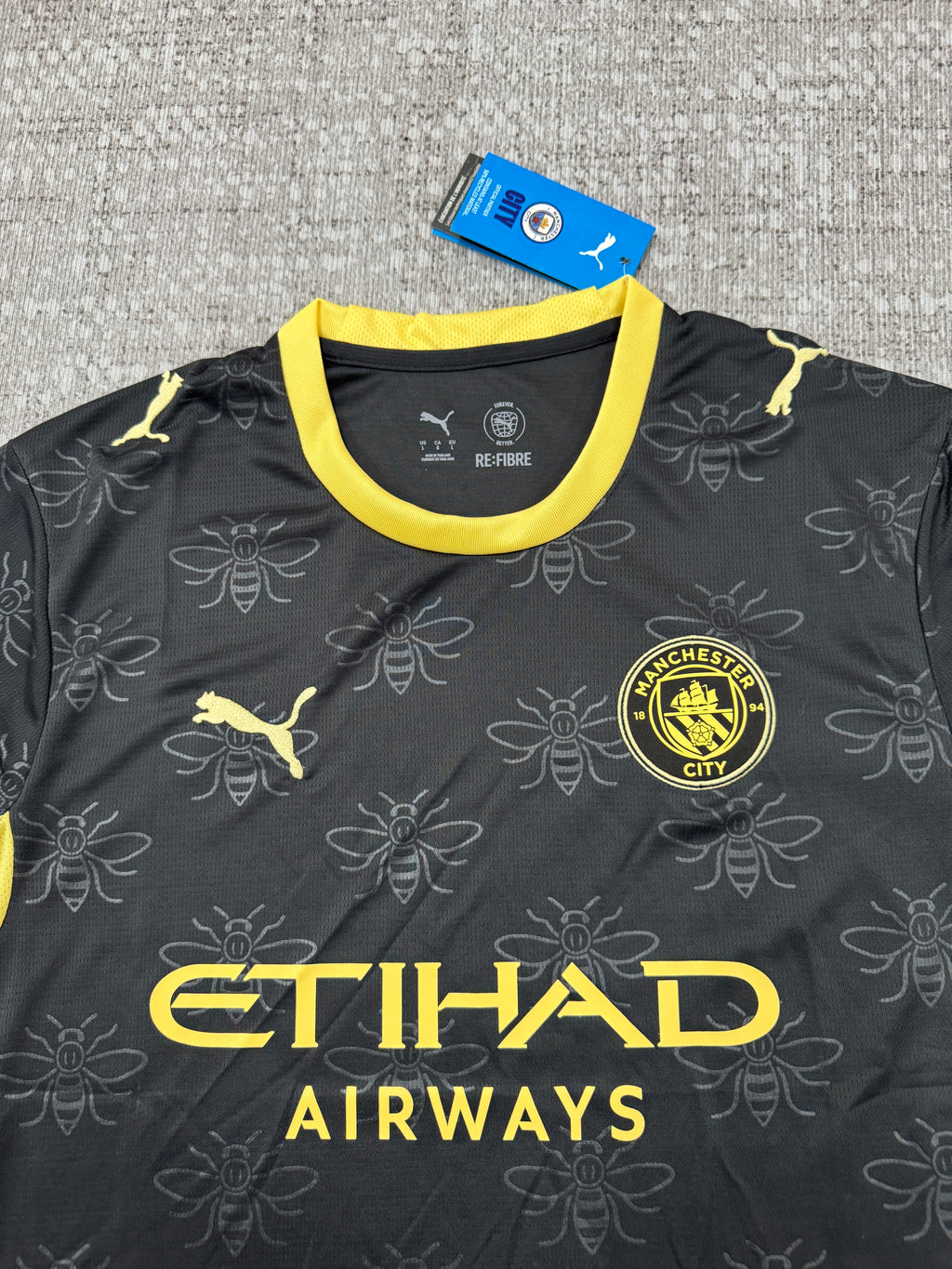 Manchester City 2026/27 Black Away Shirt — Fan Version — photo 1