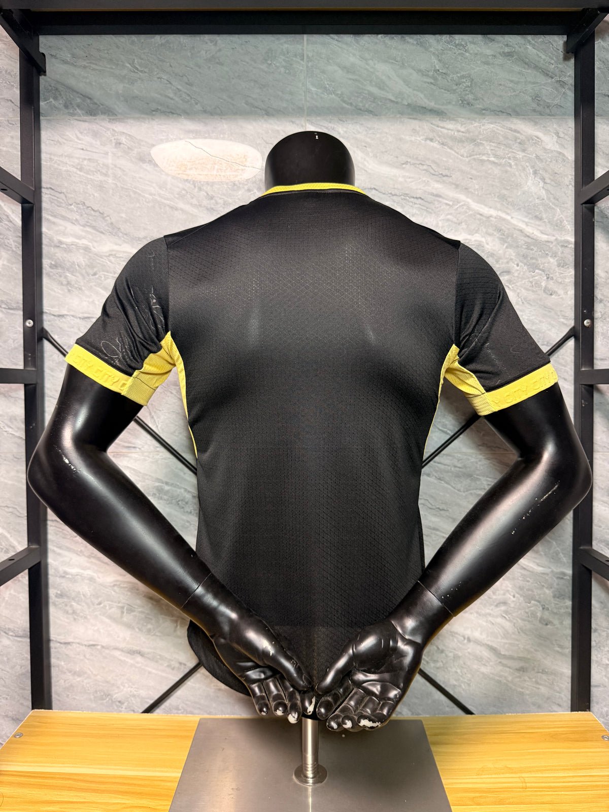 Manchester City 2026/27 Black and Yellow Shirt — Player Version — photo 9