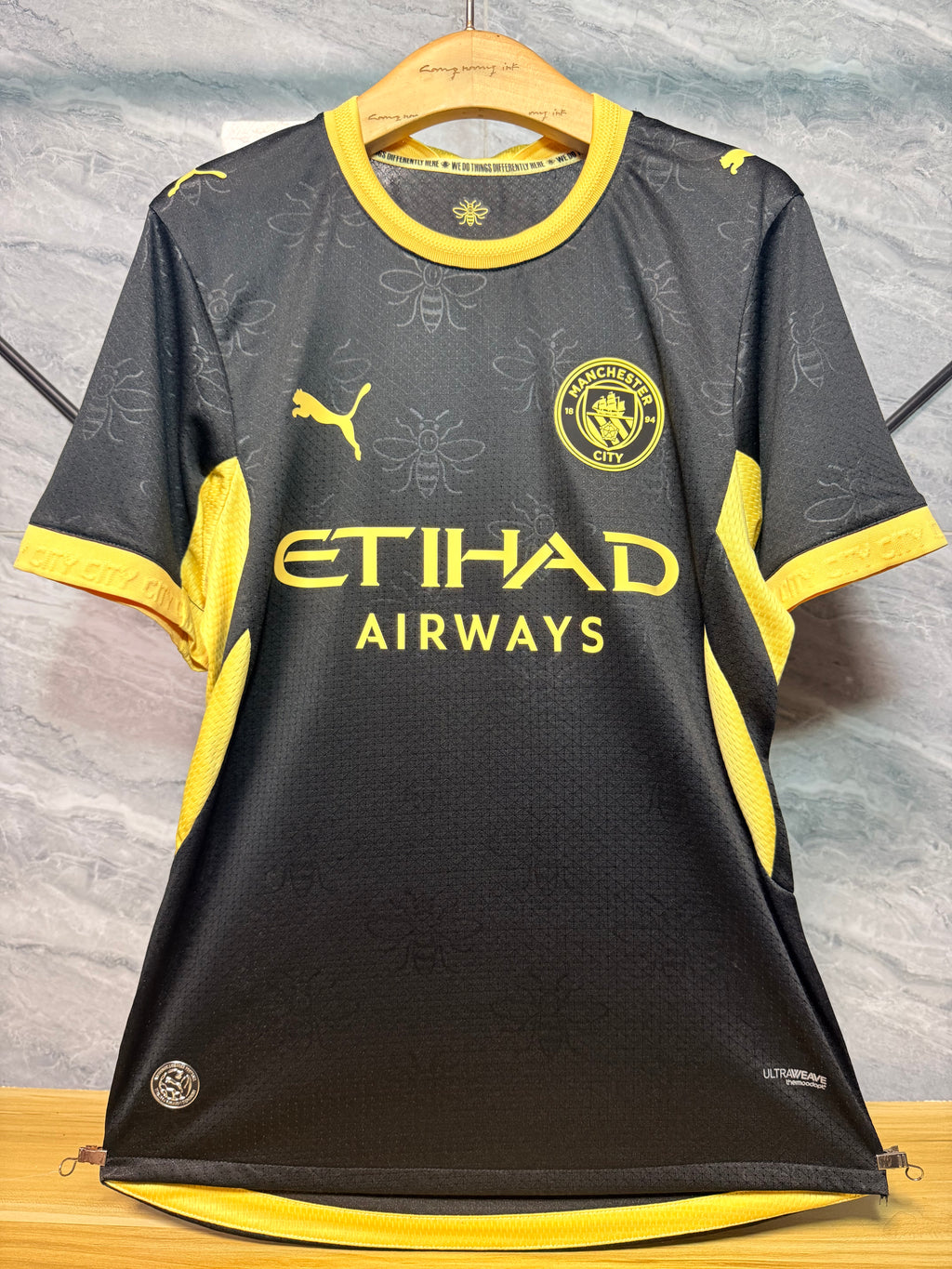 Manchester City 2026/27 Black and Yellow Shirt — Player Version — photo 10
