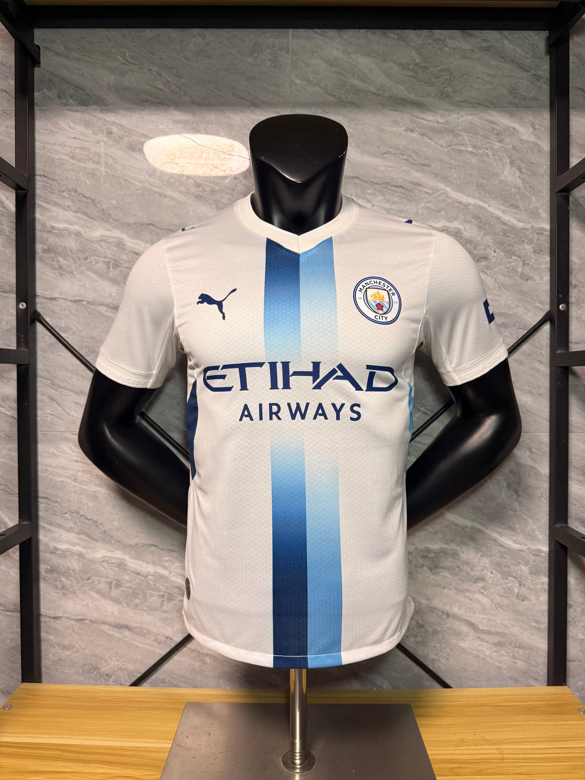 Manchester City 2026/27 White Away Shirt — Player Version — photo 1