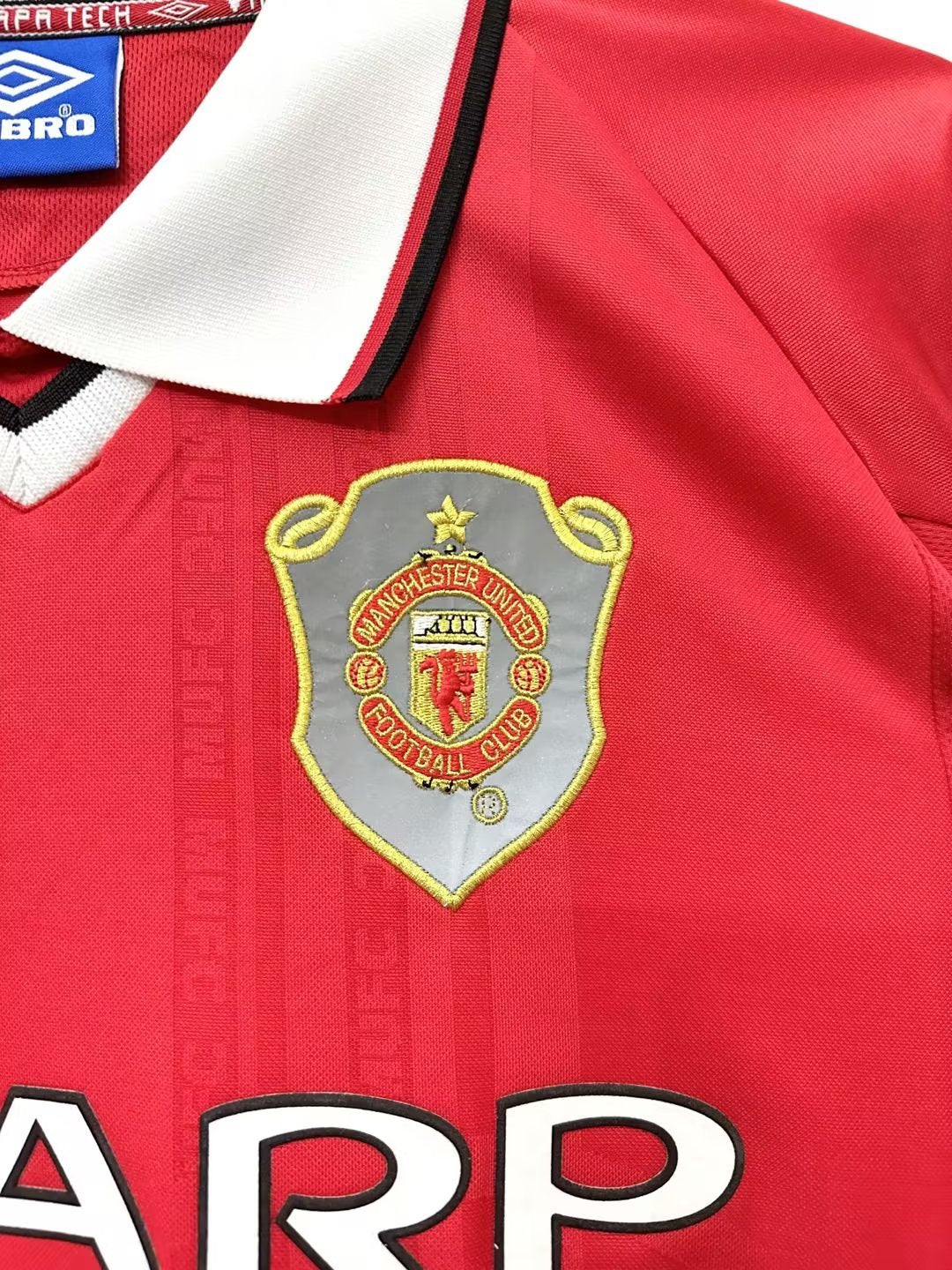 Manchester United 1998/99 Home Champions League Final Long-Sleeve Shirt — Retro Version — photo 8