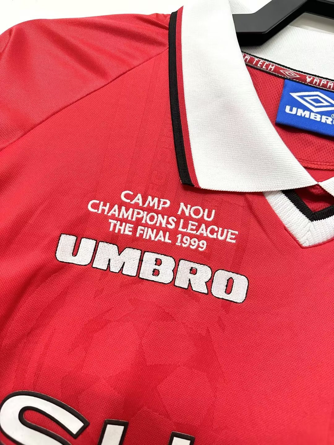 Manchester United 1998/99 Home Champions League Final Long-Sleeve Shirt — Retro Version — photo 9