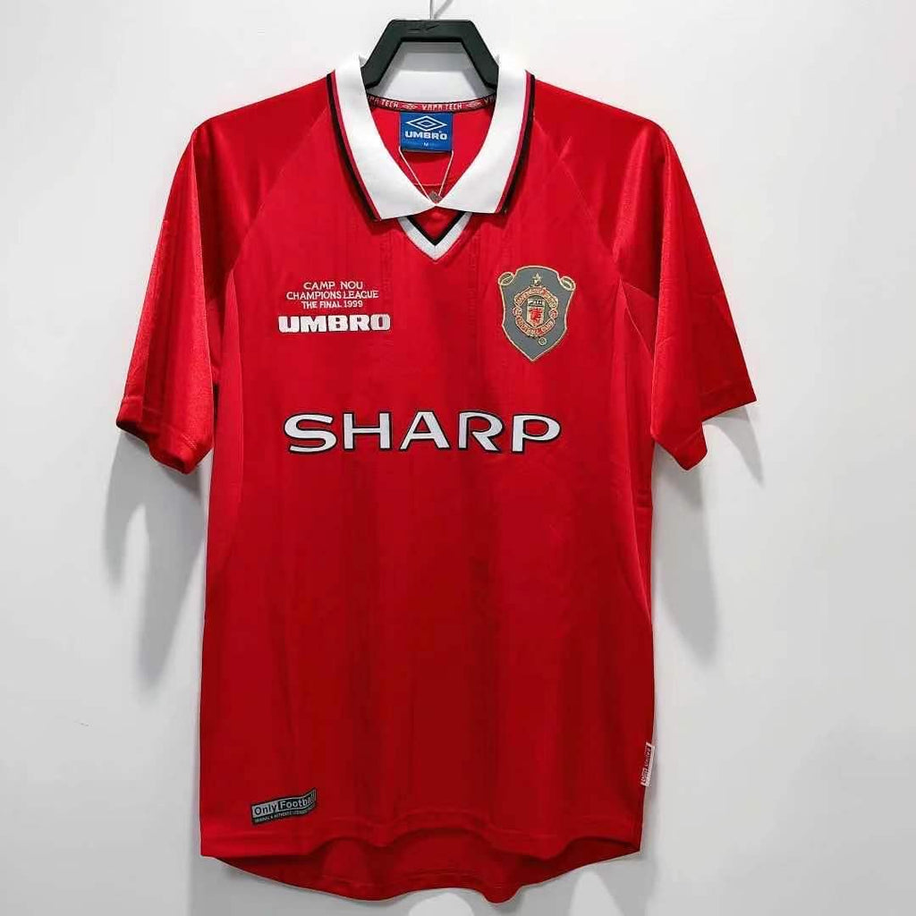 Manchester United 1998/99 Home Champions League Final Shirt — Retro Version — photo 1