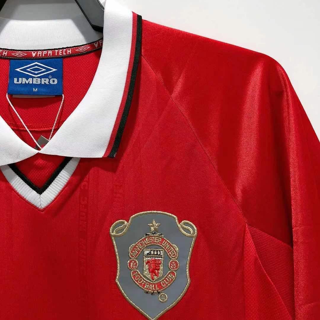 Manchester United 1998/99 Home Champions League Final Shirt — Retro Version — photo 6
