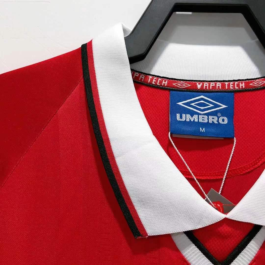 Manchester United 1998/99 Home Champions League Final Shirt — Retro Version — photo 7