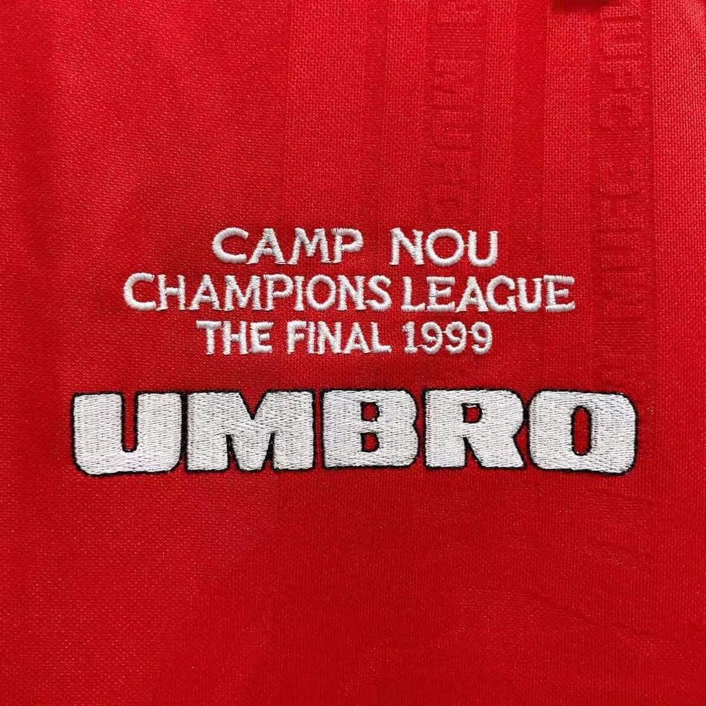 Manchester United 1998/99 Home Champions League Final Shirt — Retro Version — photo 9