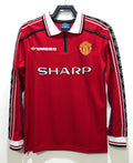 Manchester United 1998/99 Home Long-Sleeve Shirt — Retro Version — photo 1