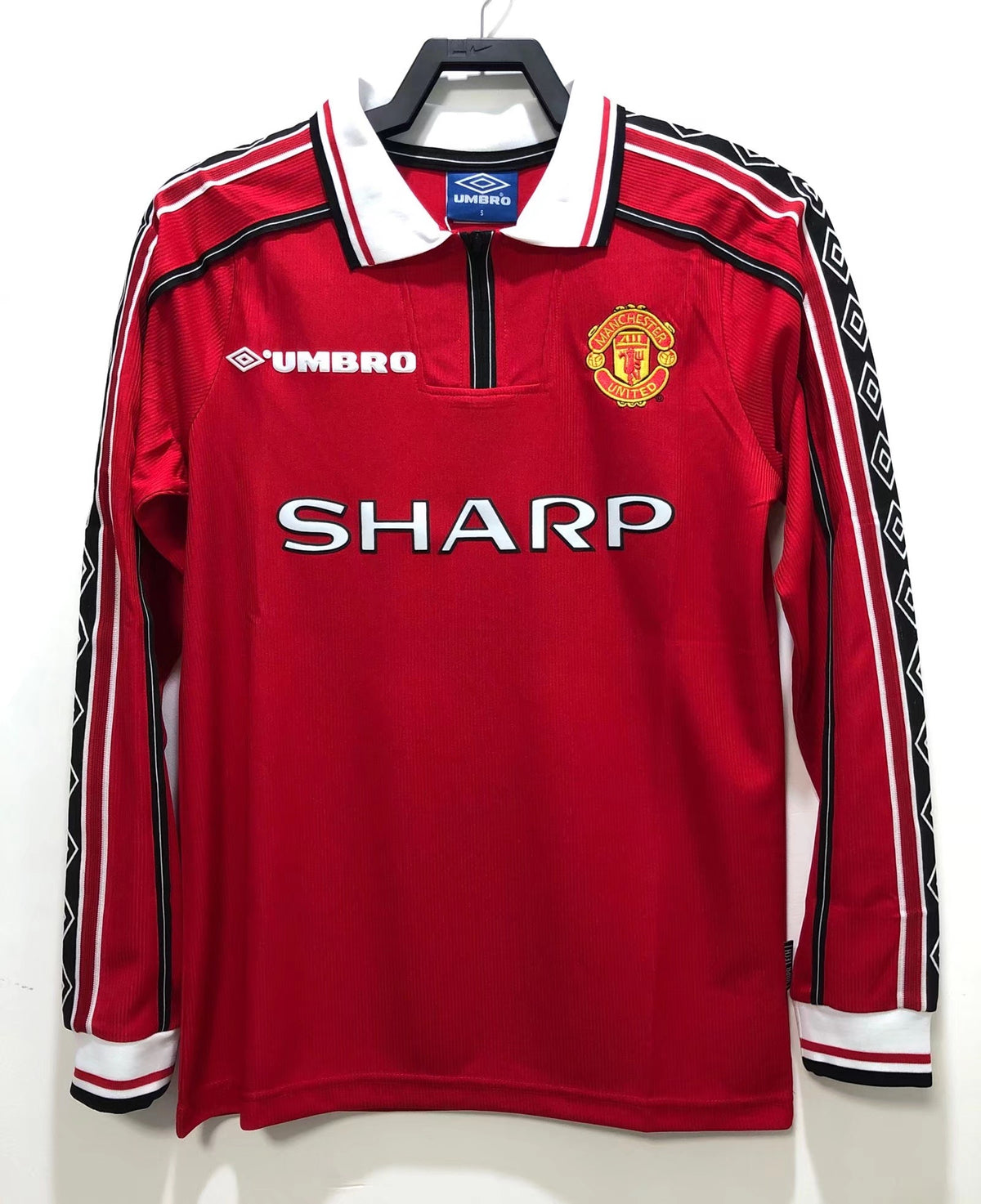 Manchester United 1998/99 Home Long-Sleeve Shirt — Retro Version — photo 1