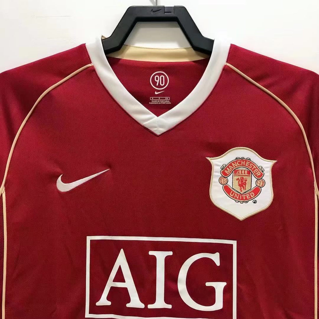 Manchester United 2006/07 Home Long-Sleeve Shirt — Retro Version — photo 5
