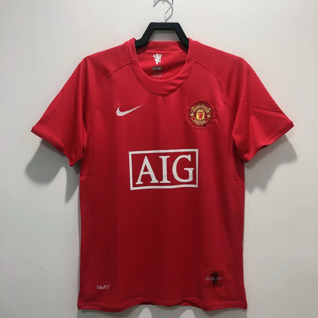 Manchester United 2007/08 Home Shirt — Retro Version — photo 1