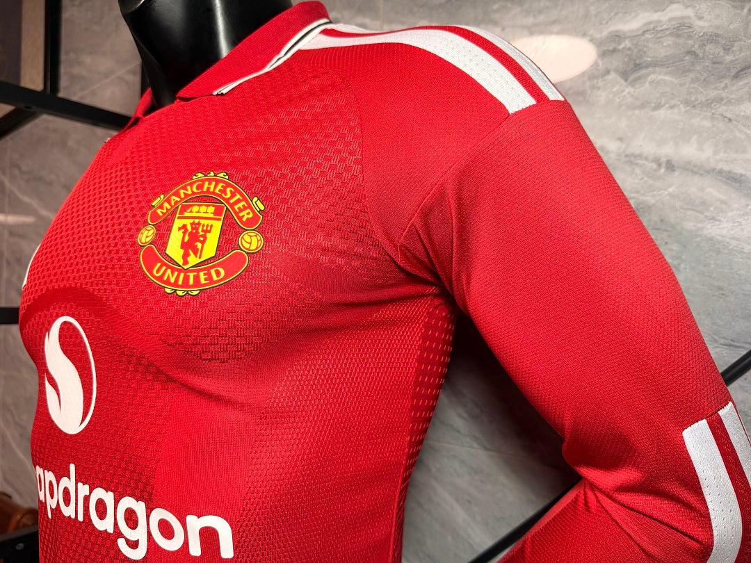 Manchester United 2026/27 Home Long-Sleeve Shirt — Player Version — photo 6