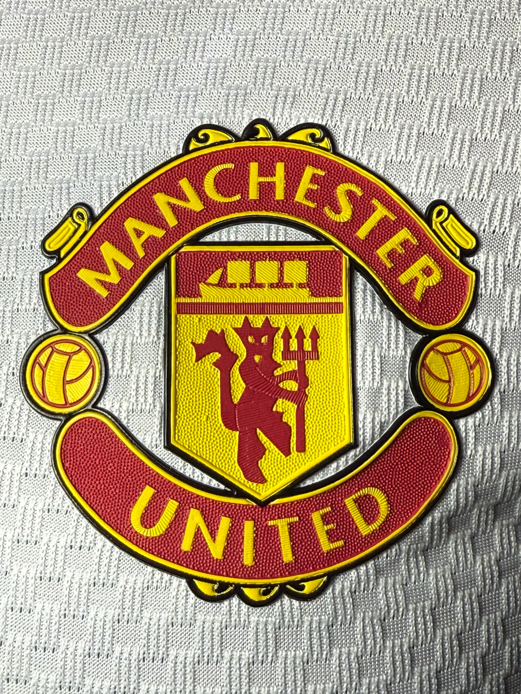 Manchester United 2026/27 White and Red Polo Training Shirt — photo 4