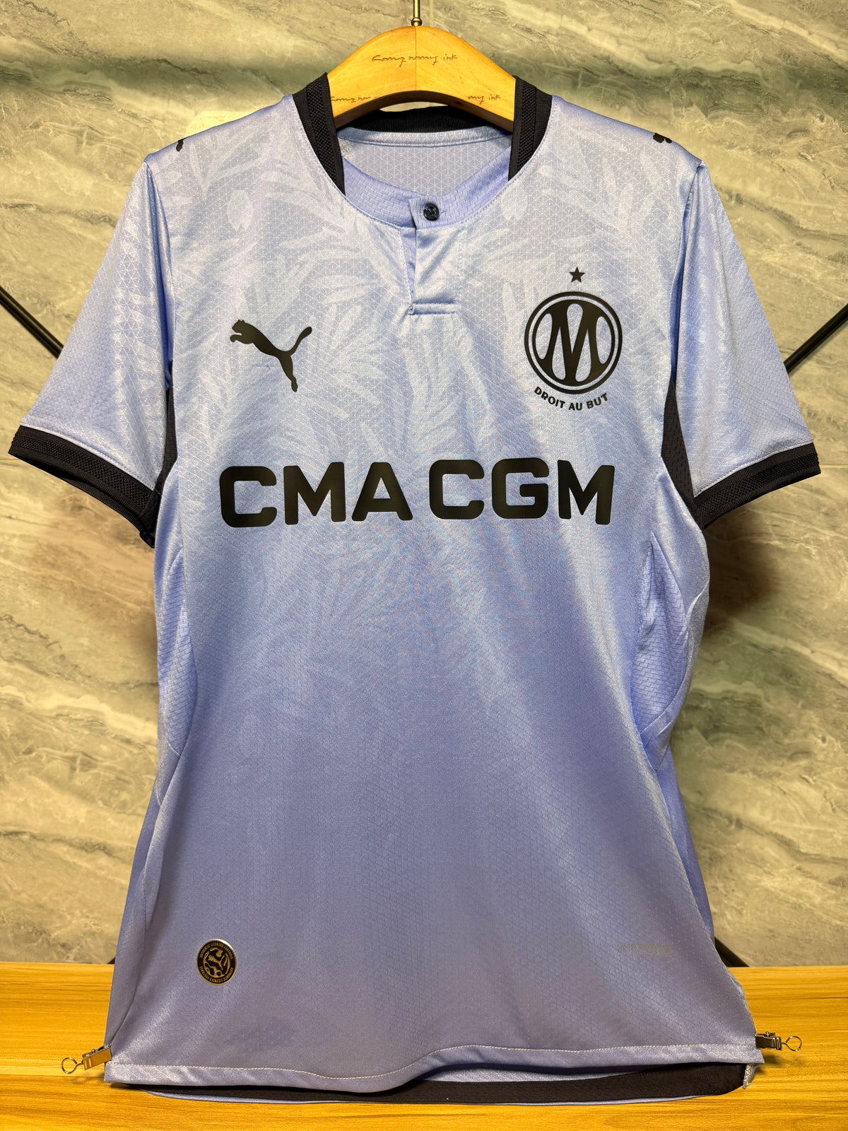 Marseille 2026/27 Light Blue Third Shirt — Player Version — photo 10