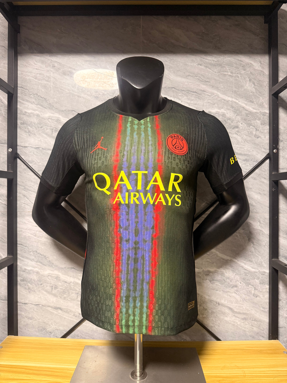Paris Saint-Germain 2026/27 Dark Multicolor Shirt — Player Version — photo 1