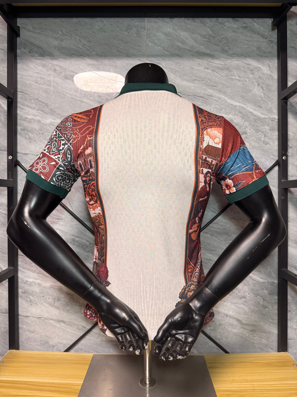 Portugal 2026/27 Cream Cultural Graphic Special Shirt — Player Version — photo 10