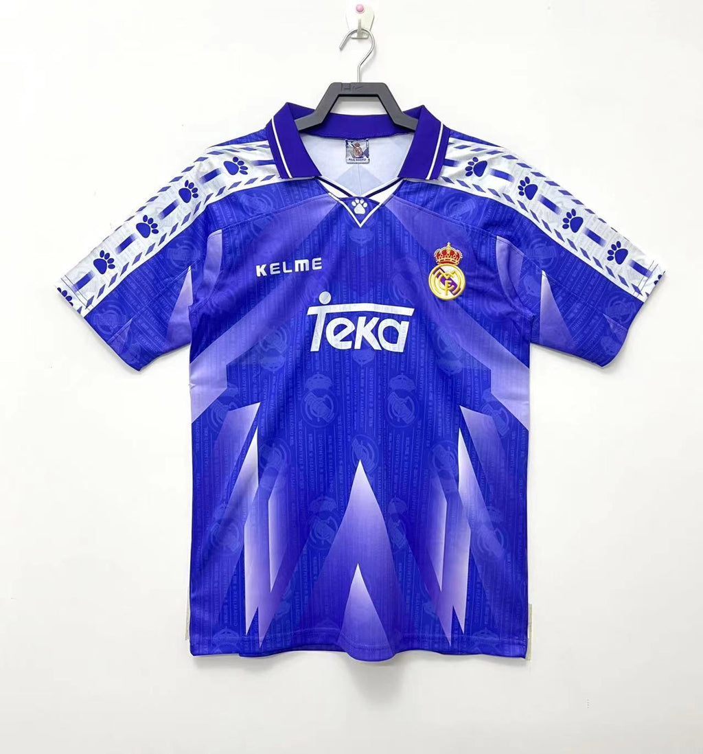 Real Madrid 1996/97 Away Shirt — Retro Version — photo 1