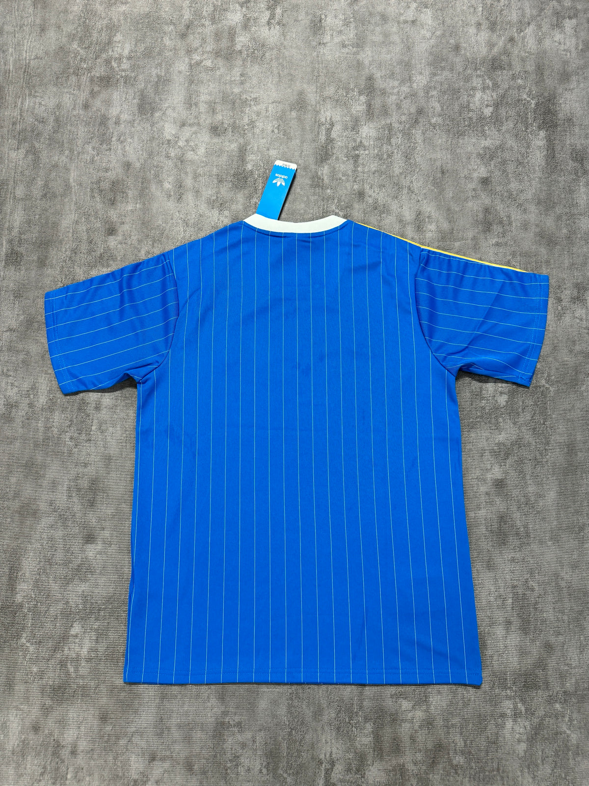 Real Madrid 2025/26 Blue Pinstripe Lifestyle Shirt — photo 3