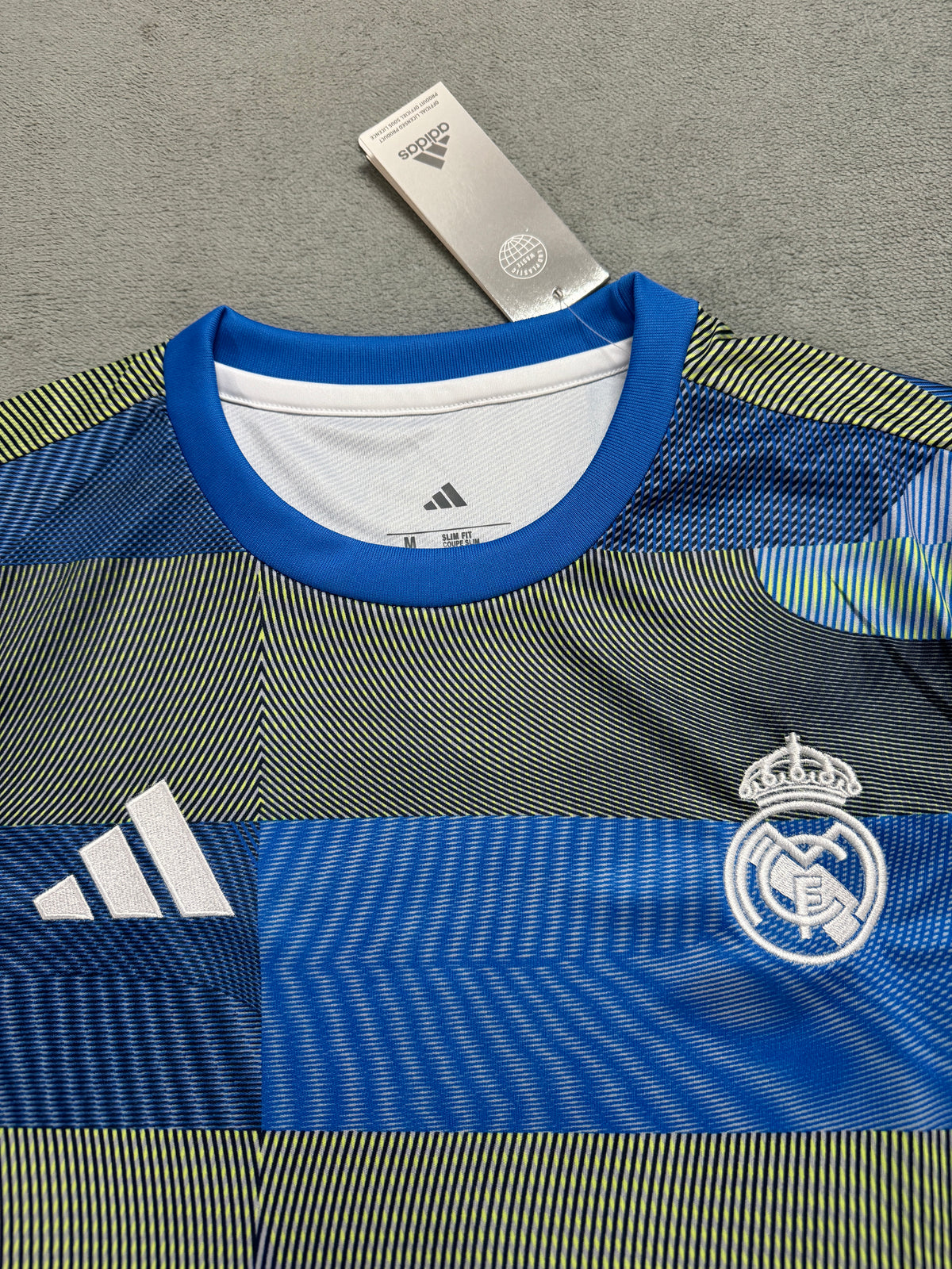 Real Madrid 2025/26 Blue Training Shirt — photo 3