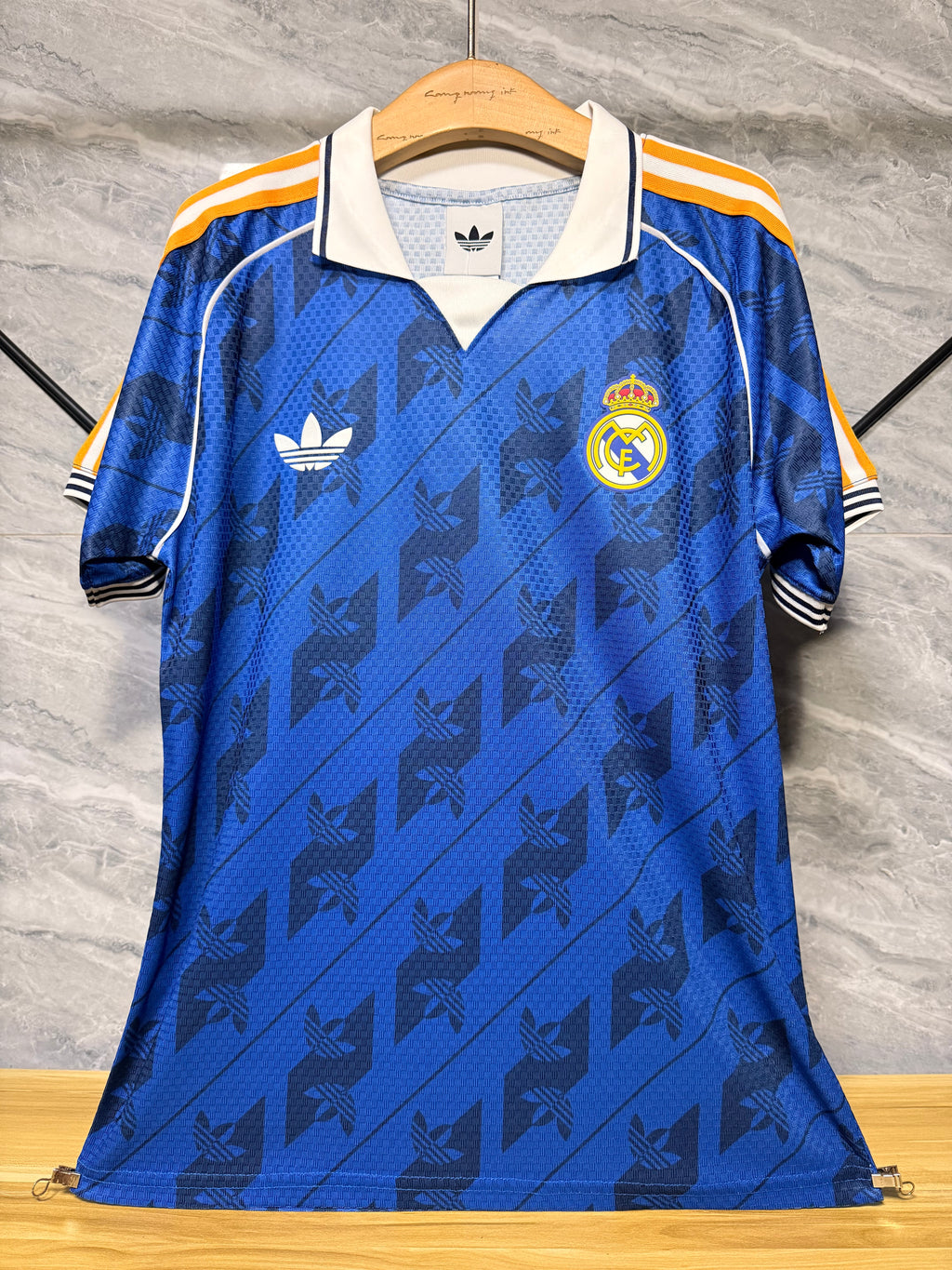 Real Madrid 2025/26 Blue Trefoil Shirt — Player Version — photo 10