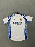 Real Madrid 2025/26 White and Blue Pre-Match Shirt — photo 1