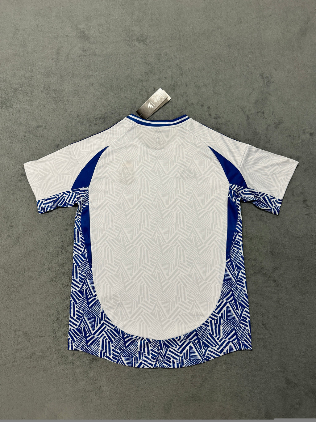 Real Madrid 2025/26 White and Blue Pre-Match Shirt — photo 2