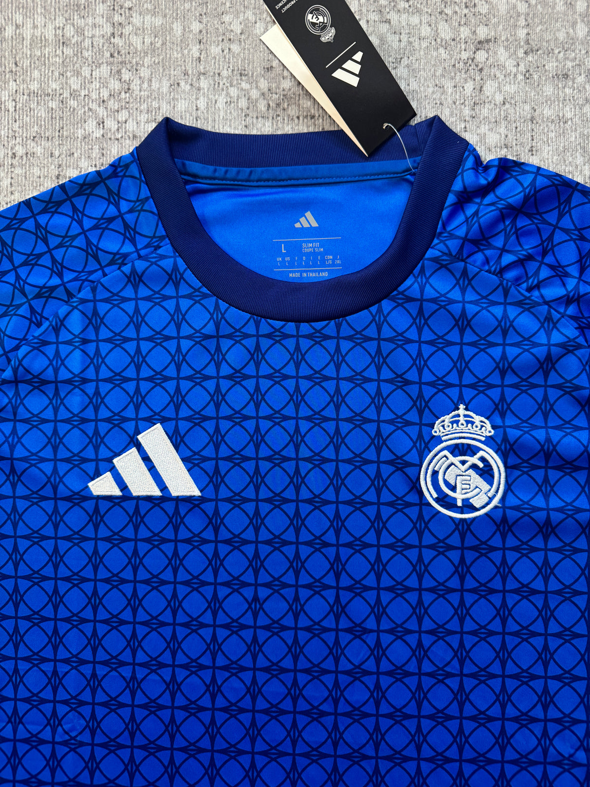 Real Madrid 2026/27 Blue Training Shirt — photo 3