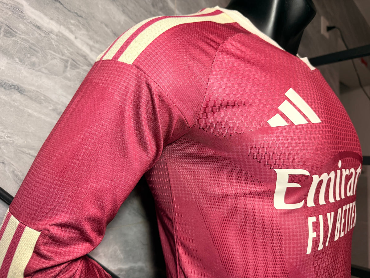Real Madrid 2026/27 Burgundy Third Long-Sleeve Shirt — Player Version — photo 6