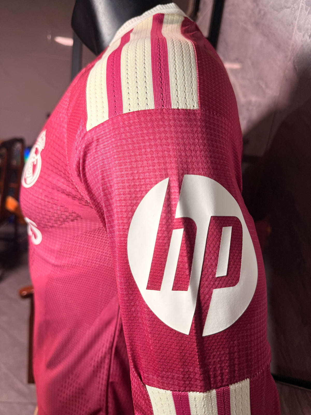 Real Madrid 2026/27 Burgundy Third Long-Sleeve Shirt — Player Version — photo 9