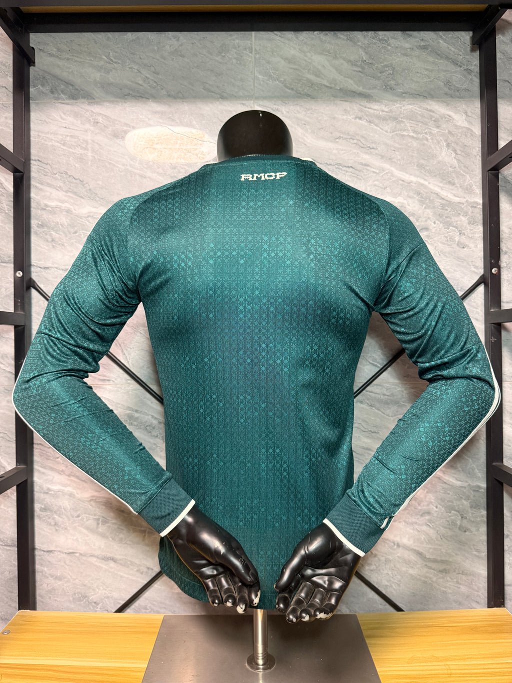 Real Madrid 2026/27 Green Away Long-Sleeve Shirt — Player Version — photo 2