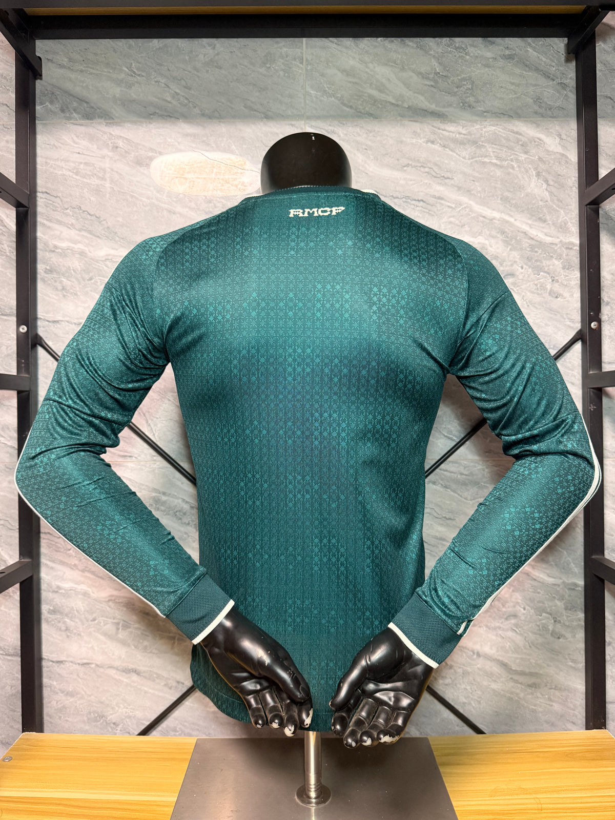 Real Madrid 2026/27 Green Away Long-Sleeve Shirt — Player Version — photo 2