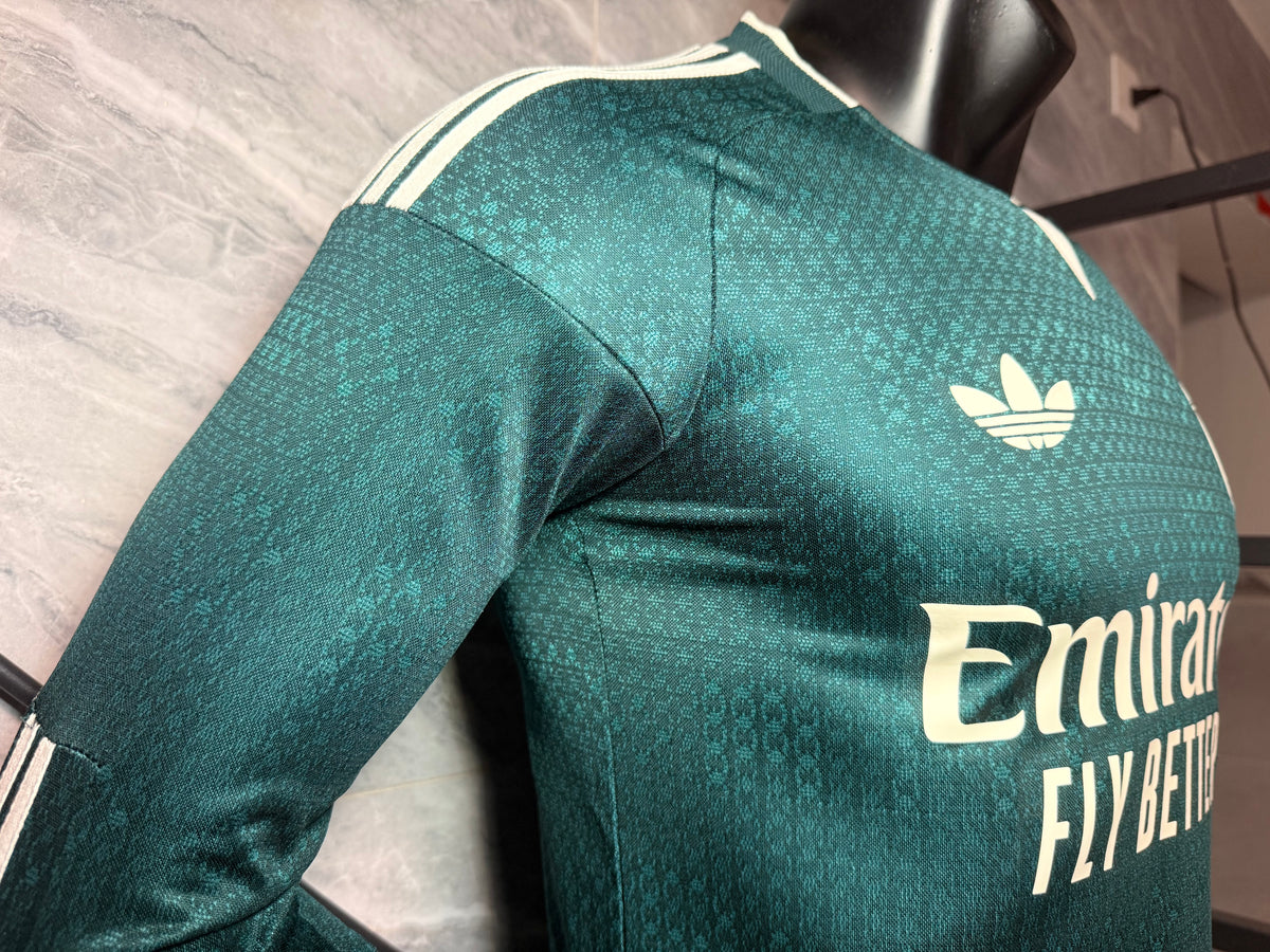 Real Madrid 2026/27 Green Away Long-Sleeve Shirt — Player Version — photo 6