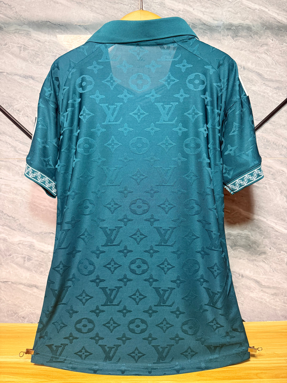 Real Madrid 2026/27 Green Monogram Special Edition Shirt — Player Version — photo 2
