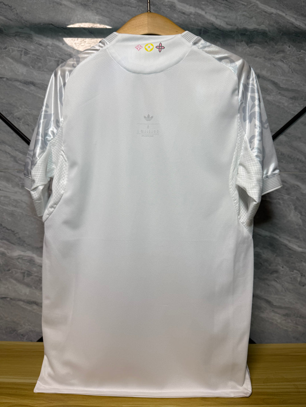 Real Madrid 2026/27 White Floral Shirt — Player Version — photo 2
